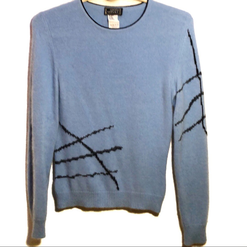 Vintage Versace Angora Crewneck Sweater